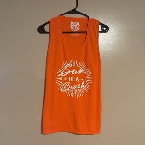 Orange Tank Top - Sun of a Beach